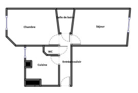 
                                                                                        Vente
                                                                                         Souchal - Appartement 2 pièces - Clichy