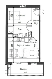 
                                                                                        Vente
                                                                                         Spécial investisseur : Appartement T2  aux Sables d'Olonne