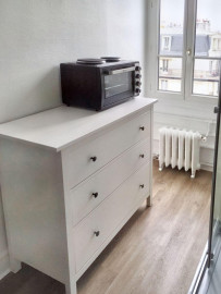 
                                                                                        Location
                                                                                         Studette meublée Oberkampf 7ème avec ascenseur