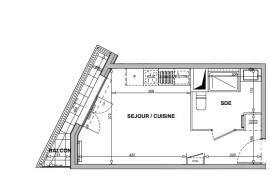 
                                                                                        Vente
                                                                                         Studio de 24m2 à Bagnolet