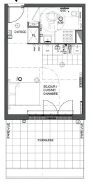 
                                                                                        Vente
                                                                                         Studio de 28,32 à Bois Colombes