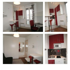 
                                                                                        Location
                                                                                         Studio meublé 18 m2 pour étudiant(e) Paris XI
