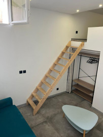 
                                                                                        Location
                                                                                         Studio meublé 22 m²  – Grandes Carmes / Joliette