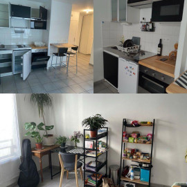 
                                                                                        Location
                                                                                         Studio meublé 29m2 rue de gerland proche EMLYON