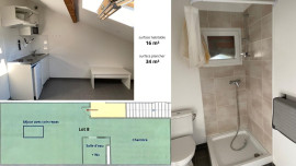 
                                                                                        Location
                                                                                         Studio meublé clé en main  Charges incluses  Bron