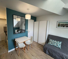 
                                                                                        Location
                                                                                         Studio meublé quartier de la Gare pour étudiant(e)