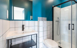 
                                                                                        Location
                                                                                         Studio meublé rénové avec terrasse Bail mobilité