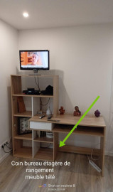 
                                                                                        Location
                                                                                         Studio rénové, 35 mn de Paris et de l'aéroport CDG