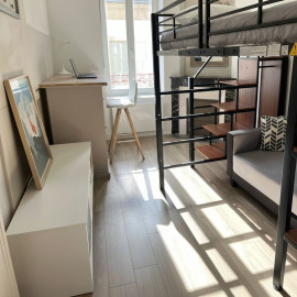 
                                                                                        Location
                                                                                         Studio/T1 meublé lumineux – 20 m² – Nancy centre