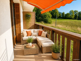 
                                                                                        Vente
                                                                                         Studio vue dégagée, balcon et calme à La Chenevarie, à 4 minutes du village de Lans en Vercors.