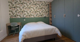
                                                                                        Location
                                                                                         Superbe 2P meublé 42m² entièrement refait à neuf
