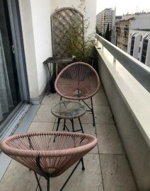 
                                                                                        Location
                                                                                         Superbe 2P meublé 47 m²  sans vis à vis traversant