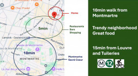 
                                                                                        Location
                                                                                         Superbe appartement 43m², Jules Joffrin (Paris) (loyer tout inclus)