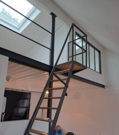 
                                                                                        Location
                                                                                         Superbe loft 40m² avec mezzanine + terrasse 10m²