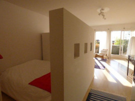 
                                                                                        Location
                                                                                         T1 bis de 50m² avec terrasse de 14 m² et garage
