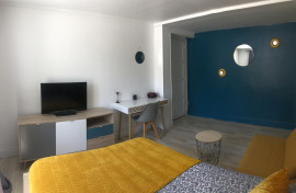 
                                                                                        Location
                                                                                         T1 meublé tout confort  – Prêt à vivre – Terrasse