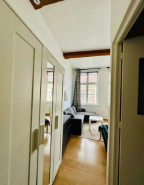 
                                                                                        Location
                                                                                         T1bis meublé 30m² en plein centre de Lille