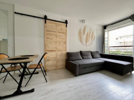 
                                                                                        Location
                                                                                         T2 meublé 36 m² – Parking – moderne – central