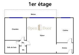 
                                                                                        Location
                                                                                         T2 MEUBLÉ 46 m² · BALCON · BOX — LE RAINCY