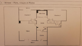 
                                                                                        Location
                                                                                         T3 68m2 Mérignac Arlac- Terrasse -  parking