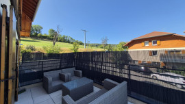 
                                                                                        Location
                                                                                         T3 en duplex meublé, à Présilly