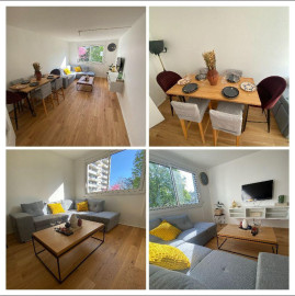 
                                                                                        Location
                                                                                         T3 lumineux-meublé 73 m²-Rénové-Balcon, 1 500€ CC.