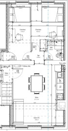 
                                                                                        Location
                                                                                         T3 rénové à neuf 52 m²