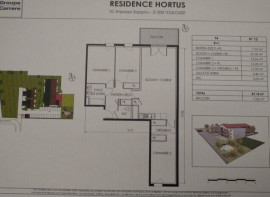 
                                                                                        Vente
                                                                                         T4 87m2 - 3 chambres, balcon, parking