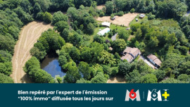 
                                                                                        Vente
                                                                                         Une maison à usage d'habitation avec dépendances, étang et terrain attenant et non attenant