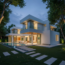 Vente
VILLA CONTEMPORAINE 150M2 + TERRAIN 700M2