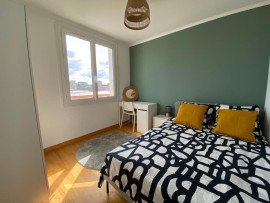 2 chambres dans coloc, métro Rennes Cleunay Rennes