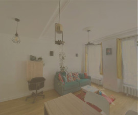 36,5 m² meublé & équipé – Rénovation soignée Paris 18ème