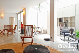 4P au grand volume dans un environnement verdoyant Paris 19ème