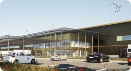 À louer - Bâtiment logistique de 30 491 m² au sein du parc d'activités Reims Bioeconomy park - Marne Bazancourt