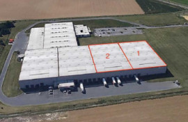 À louer - entrepôt de 4 185 à 8 370 m² à Gauchy Gauchy