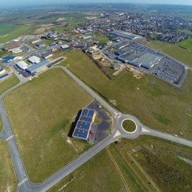 À vendre - Terrain industriel de 8 200 m² sur le Parc d'Activités Porte de l'Argonne à Vouziers - Ar Vouziers