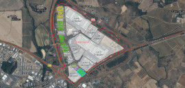 À vendre – Terrain industriel de 9 113 m² dans le Parc d'activités économiques de la Méridienne à Villeneuve-lès-Béziers – Hérault (34) Villeneuve-lès-Béziers