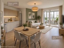 Appartement 2 pièces avec loggia La Garenne-Colombes