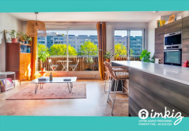 Appartement 3 pièces lumineux, chambres sur jardin Paris 11ème