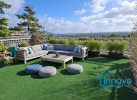 Appartement d'exception avec terrasse panoramique et vue Tour Suresnes