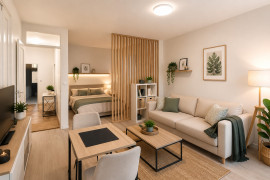 Appartement T1 bis Lumineux et Cosy - Nature et Ville sont réunies Lyon 3ème