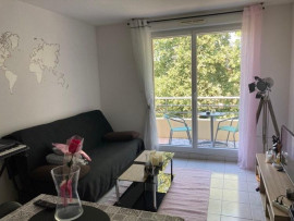 Appartement T2, 2 terrasses, parking Castelculier