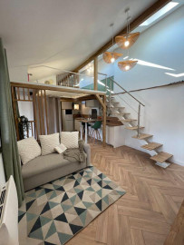 Appartement T2 meublé 50 m2 loi carrez Linas