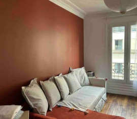 Beau 2P 39m² meublé et bien exposé, refait à neuf Paris 19ème