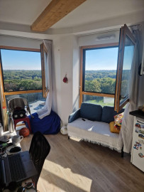 Beau 2P meublé 26m² avec magnifique vue sur forêt Champs-sur-Marne