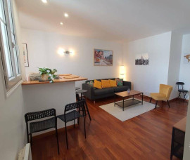 Beau 2P meublé 35m² entièrement rénové Boulogne-Billancourt