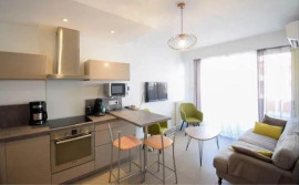 Beau 2P meublé 41m² au centre ville Nice