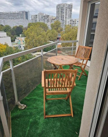 Beau 2P meublé 51m² refait à neuf sans vis à vis Courbevoie