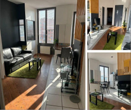 Beau 3P meublé 43m² idéal refait à neuf Saint-Étienne