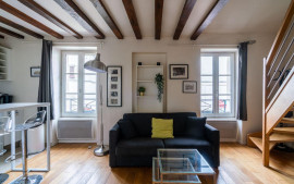 Beau et grand studio 38m² Paris 18ème